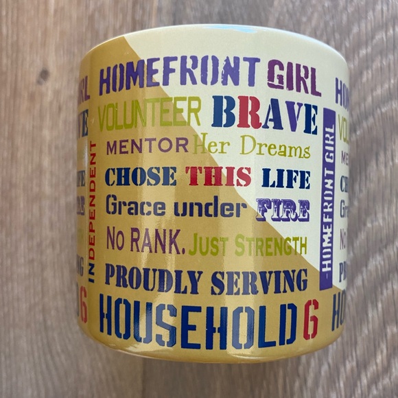 Enesco Homefront Girl Mug 14oz - Picture 2 of 10